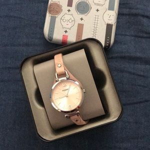 Women’s Fossil Leather Watch
